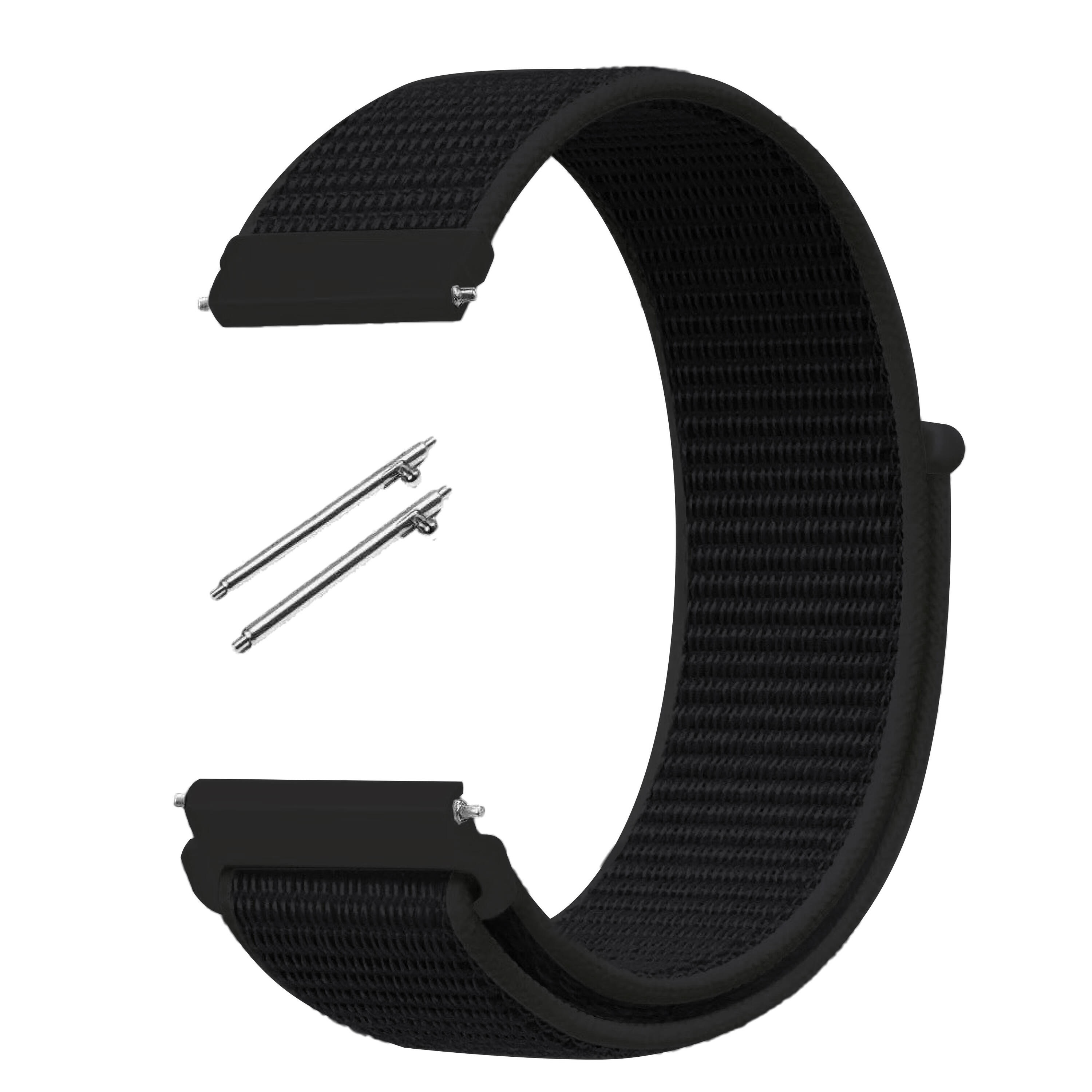 LEOTEC CORREA VELCRO 22MM NEGRA