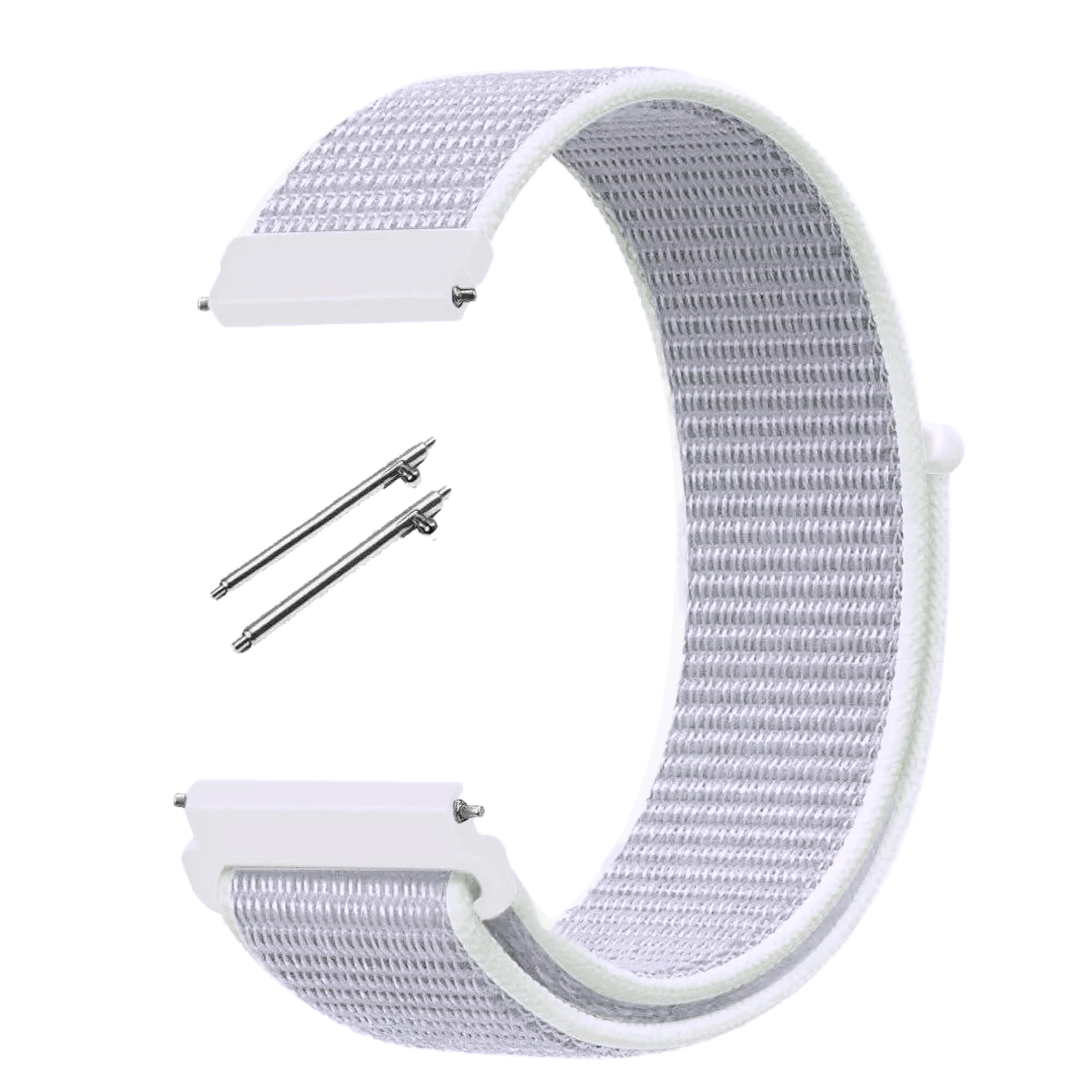 LEOTEC CORREA VELCRO 22MM BLANCA