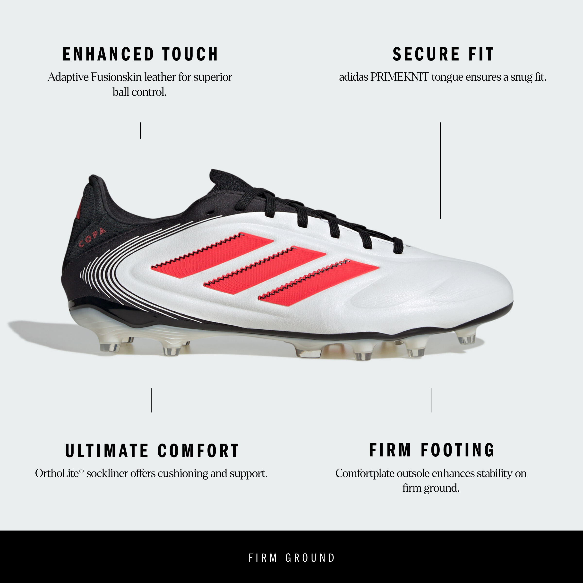 Scarpe calcio adulto ADIDAS COPA PURE III PRO FG 8/9