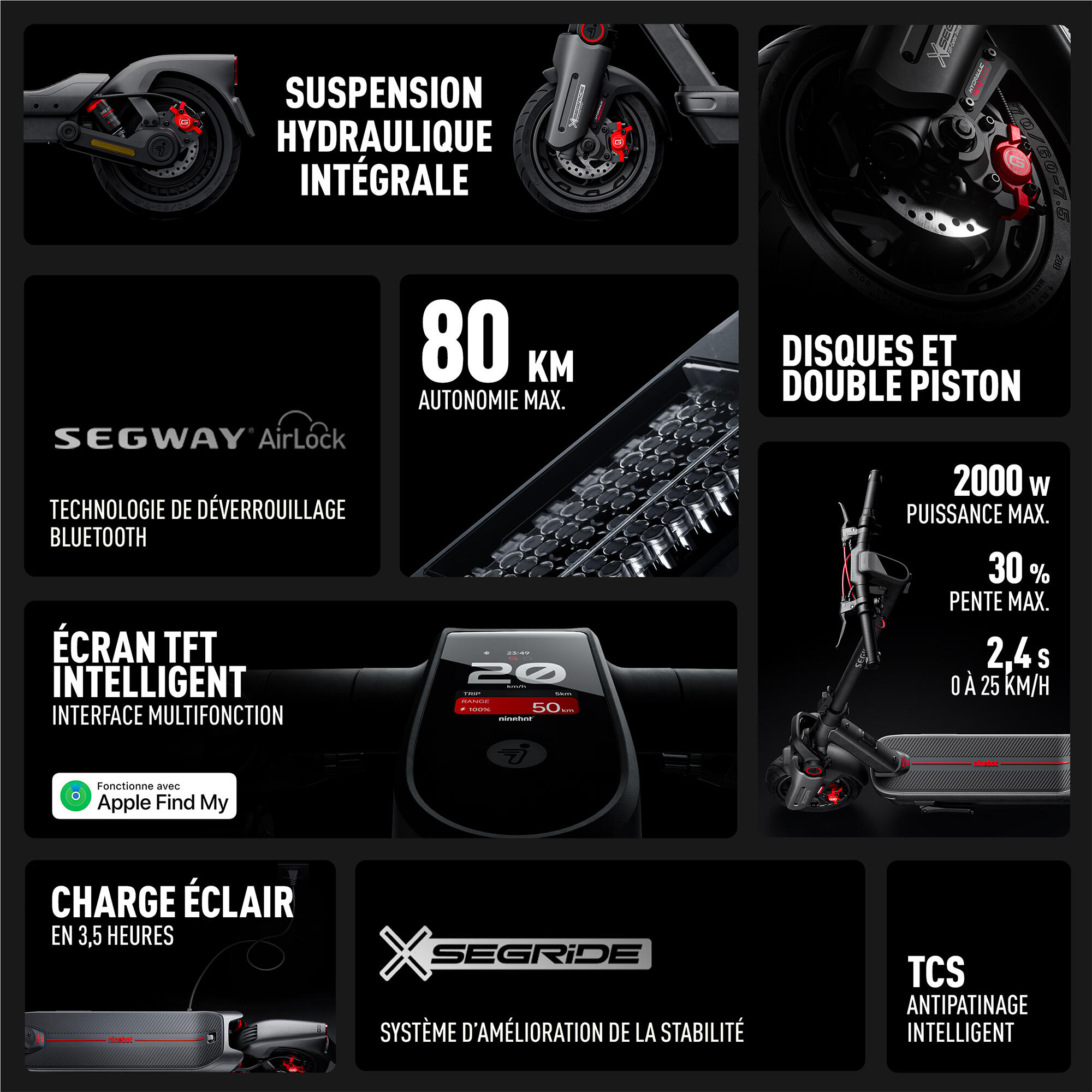 Trottinette électrique Segway Ninebot MAX G3 E 3/5