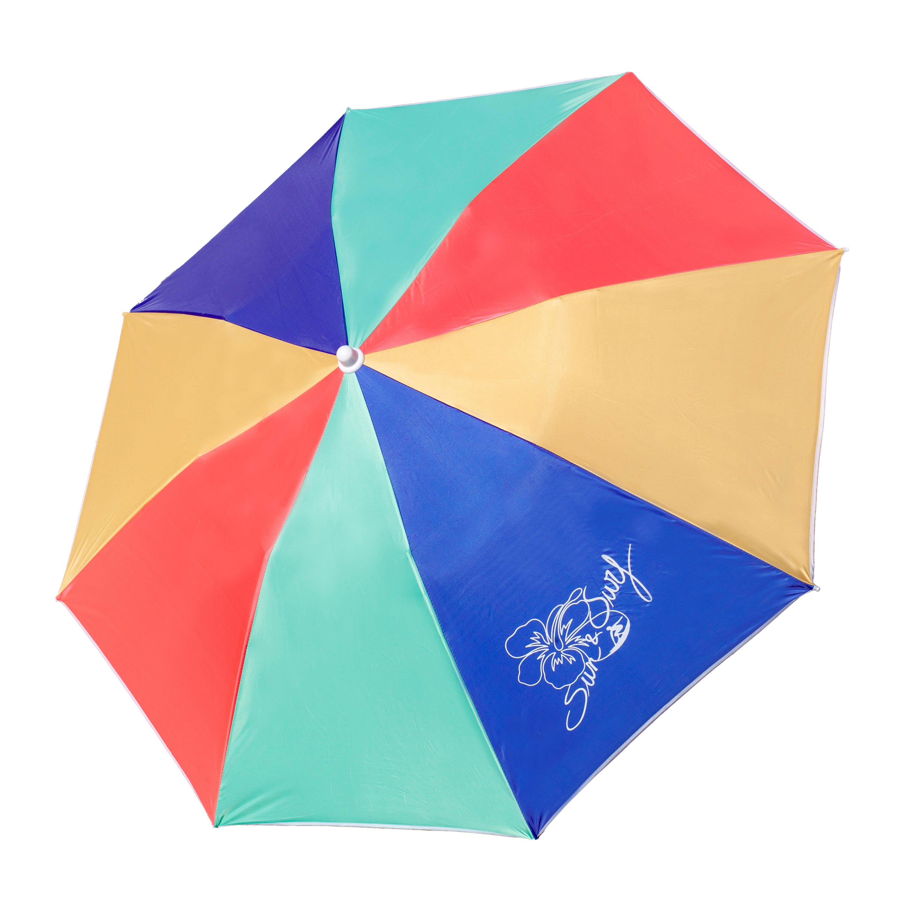 Sombrilla compacta multicolor 2/6