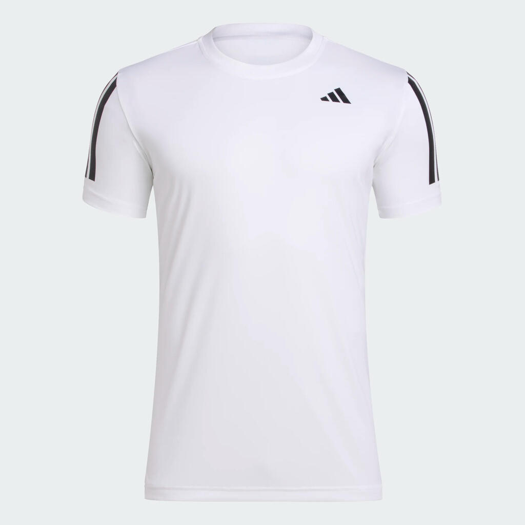 Camiseta manga corta de tennis para Hombre Adidas Aeroready blanco