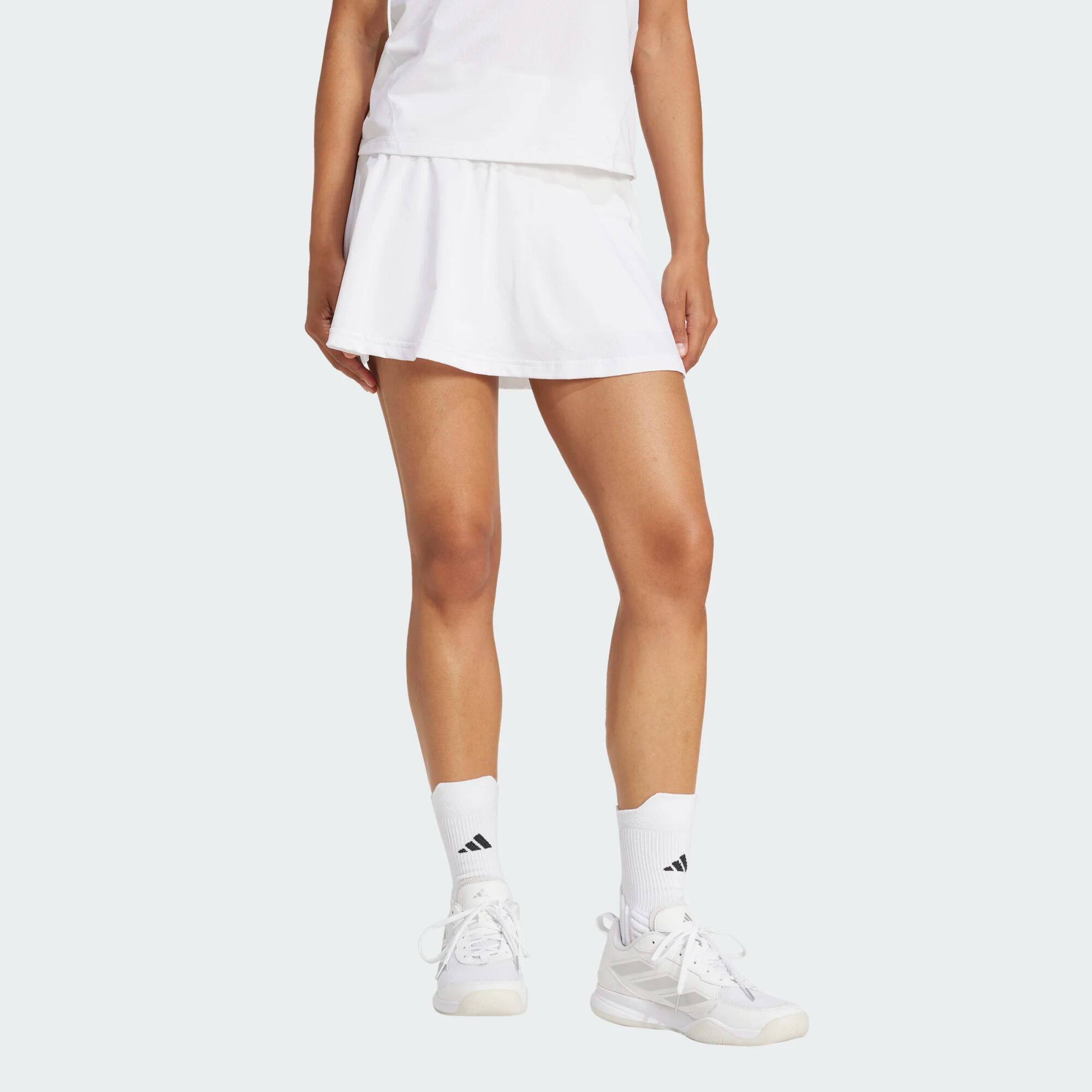 Falda de tenis mujer adidas Club - Blanca 3/7