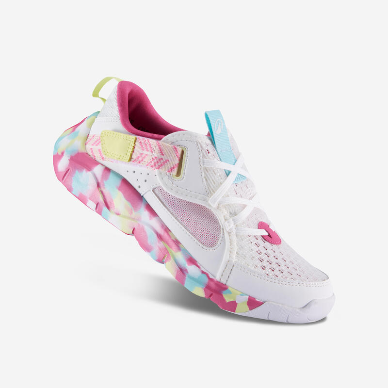 Încălțăminte sport respirantă copii Playful Summer Alb-Roz copii