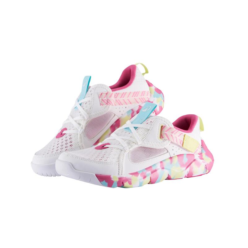 Încălțăminte sport respirantă copii Playful Summer Alb-Roz copii