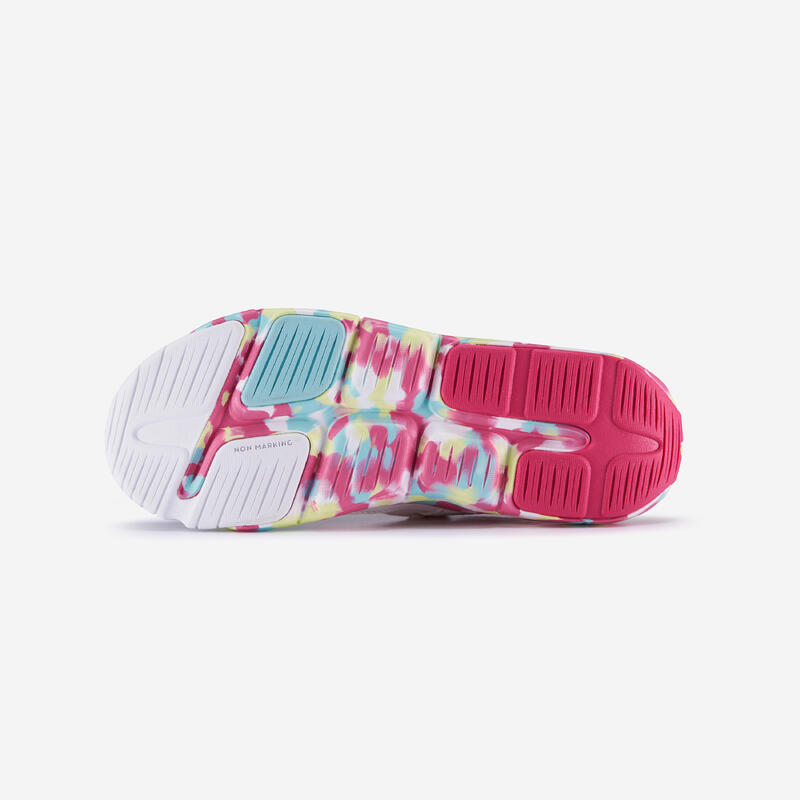 Încălțăminte sport respirantă copii Playful Summer Alb-Roz copii