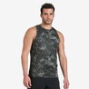 Men's Breathable Fitness Tank Top - Khaki