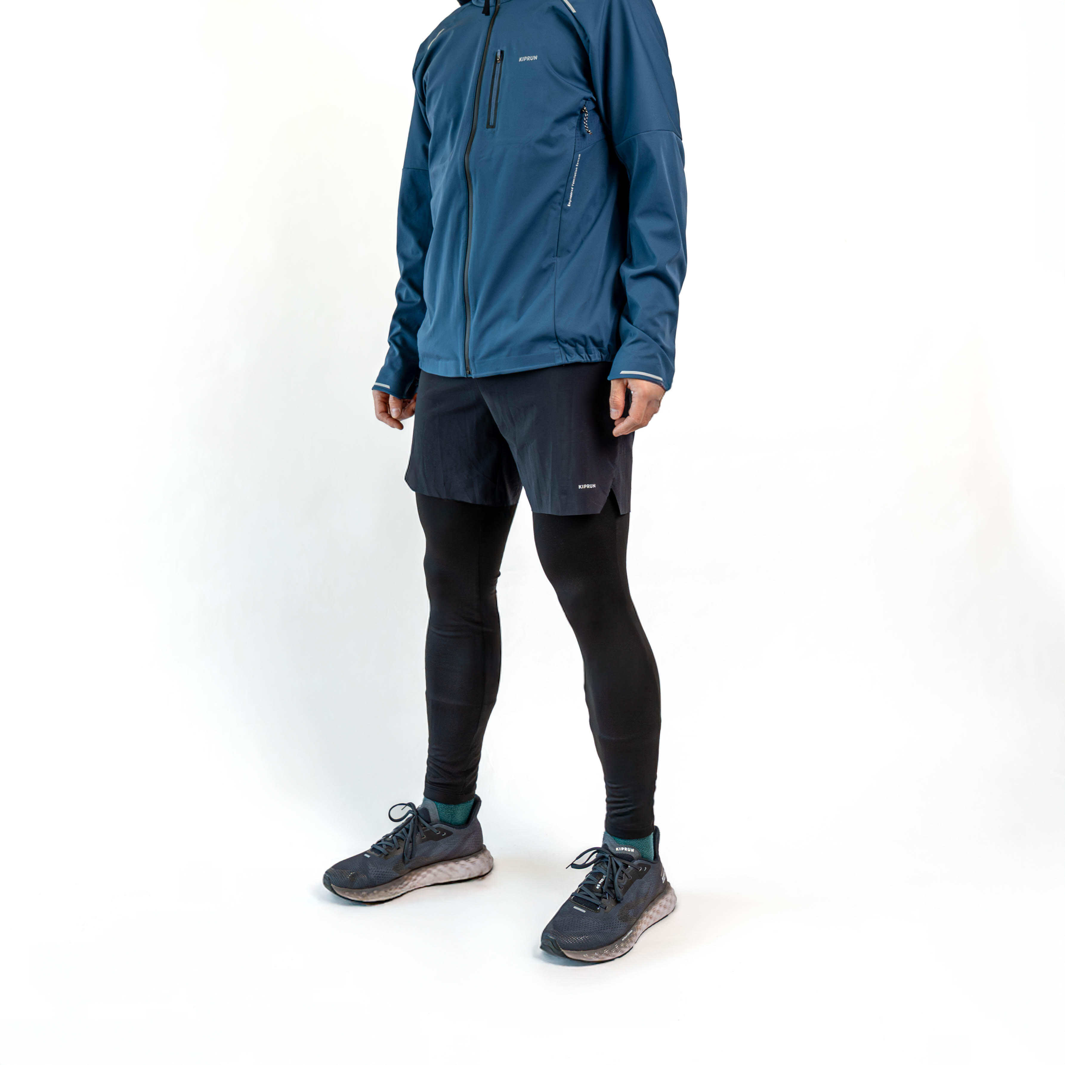 Men's Warm Running Tights Run 100 - KALENJI