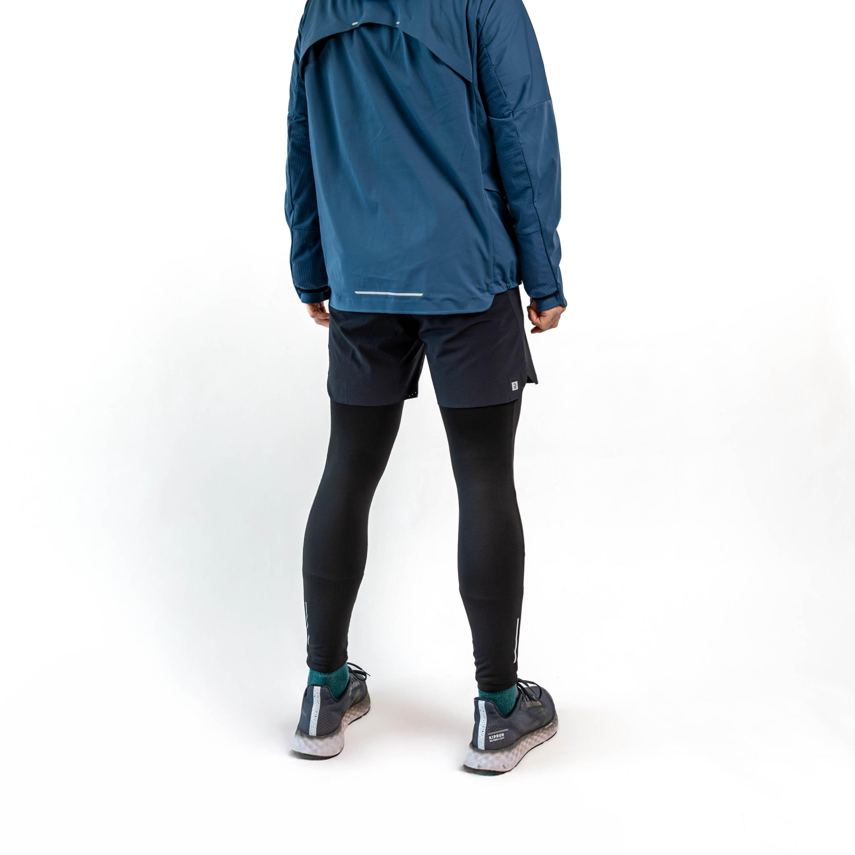 Collant de course chaud homme Run 100 4/12