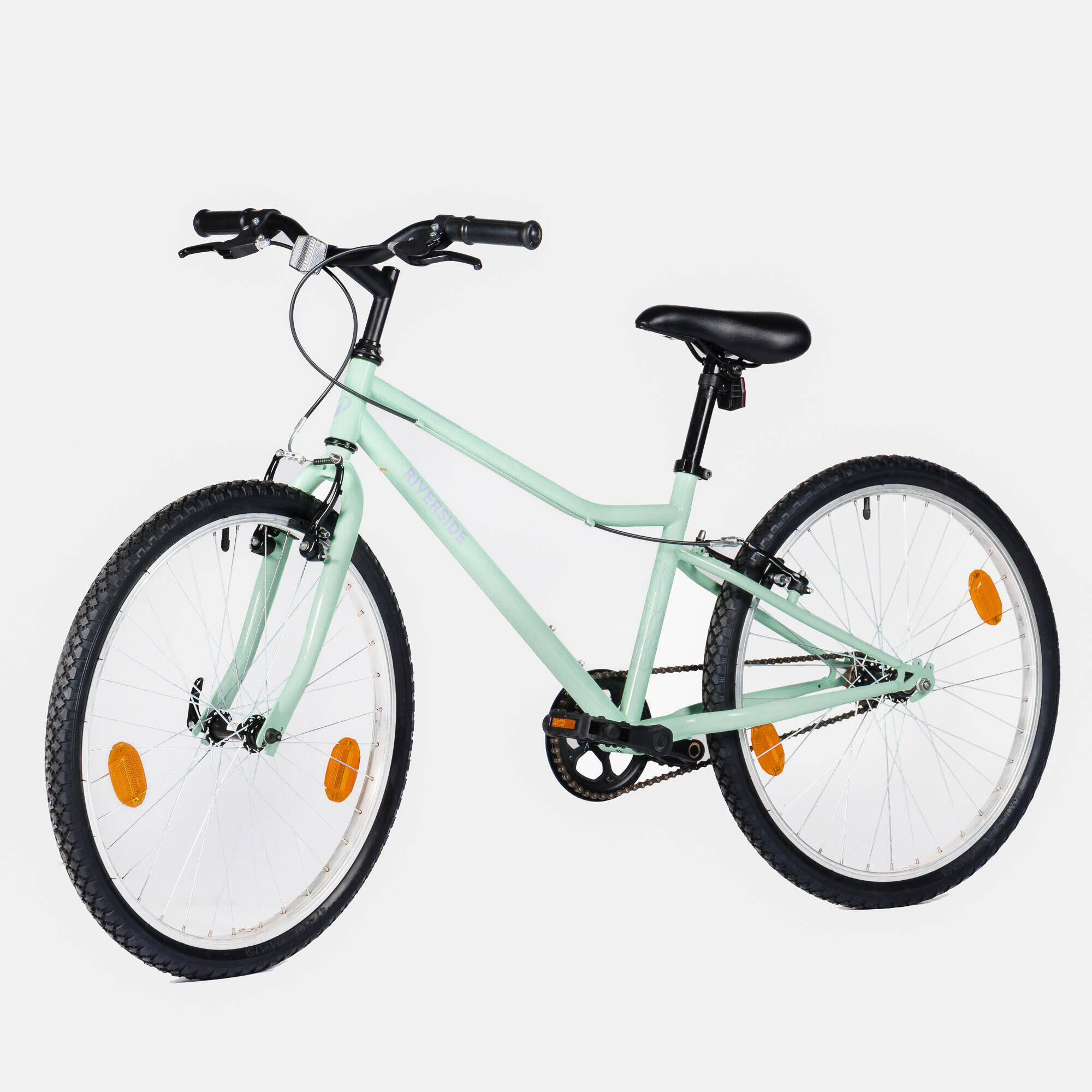 Riverside 24" Single-Speed Cycle for Kids 8-12 Year Old - Mint Green -  2