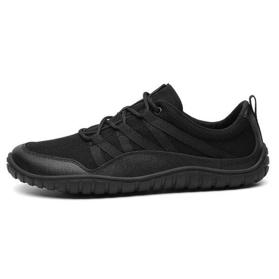 Zapatillas barefoot montaña y trekking Adulto Saguaro Forestep I negro - CD