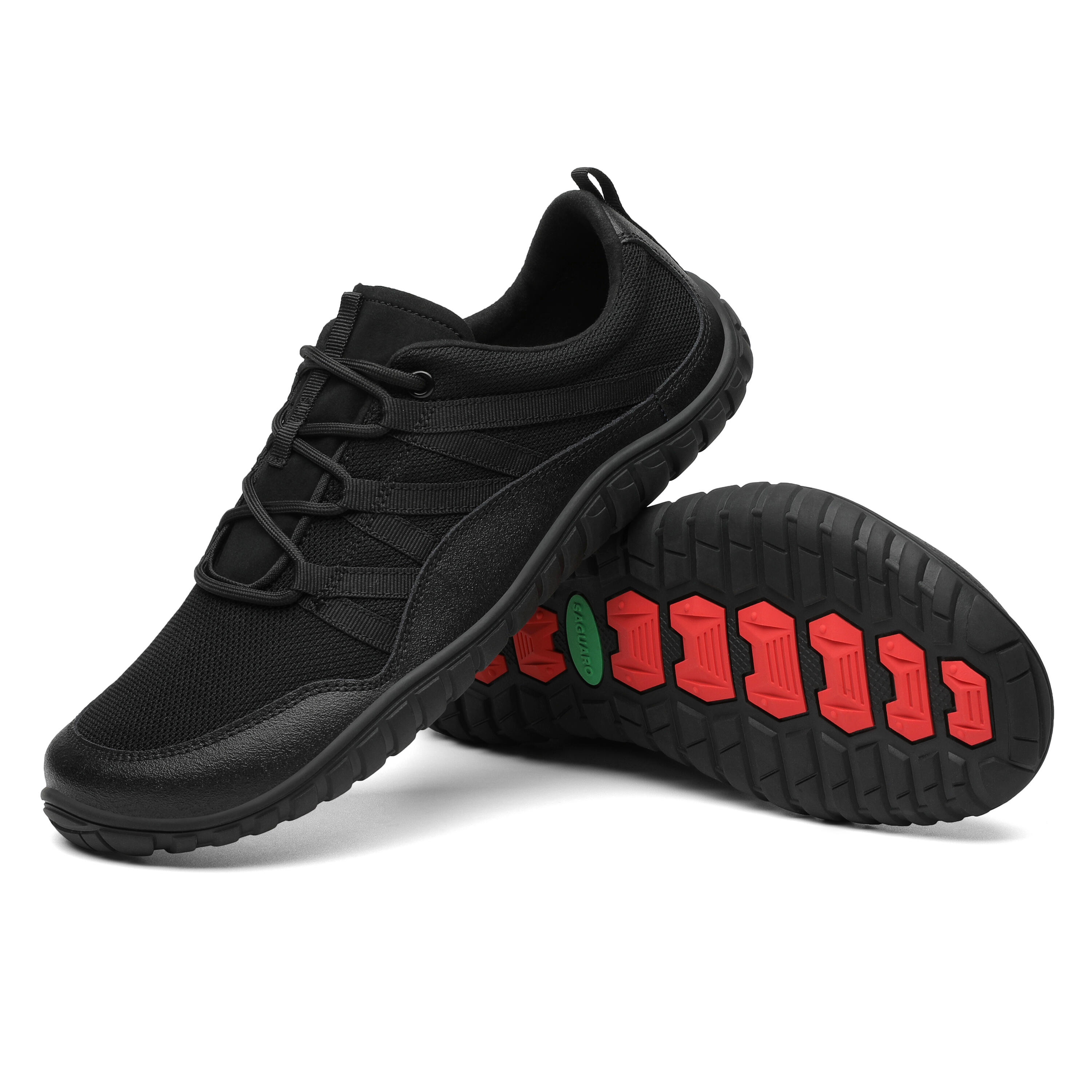 Zapatillas barefoot montaña y trekking Adulto Saguaro Forestep I negro - CD 3/5