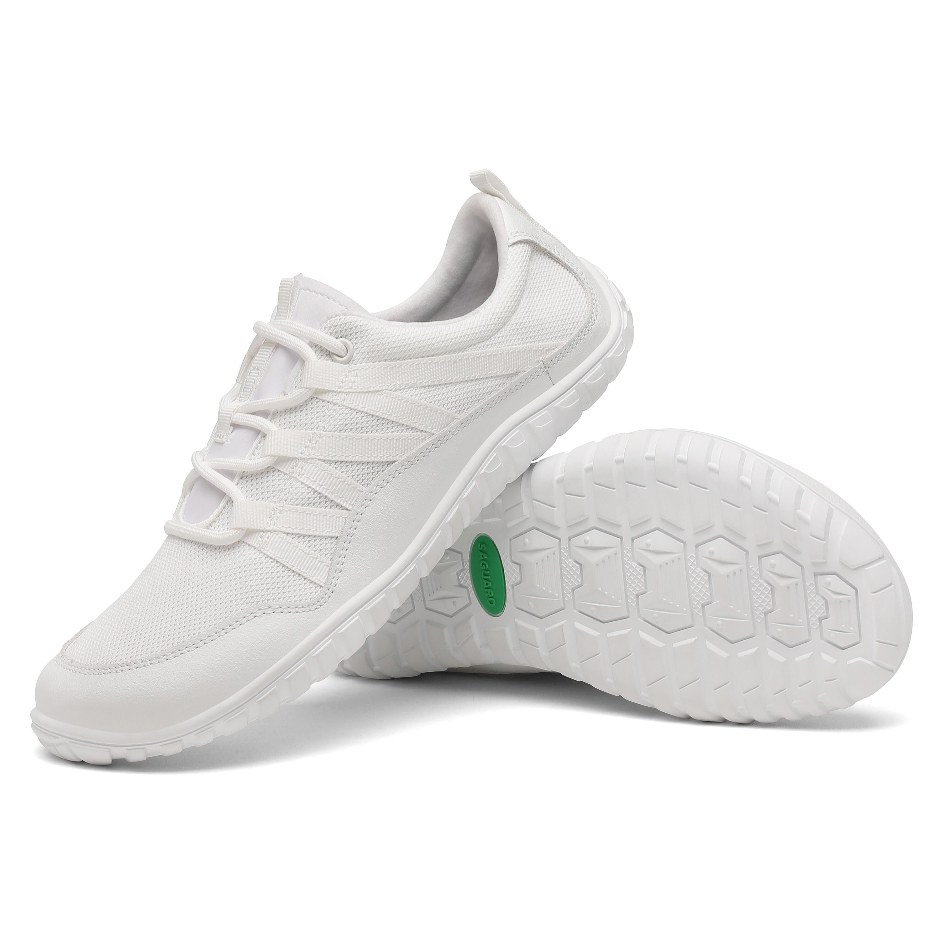 Zapatillas barefoot montaña y trekking Adulto Saguaro Forestep I blanco - CD 3/6