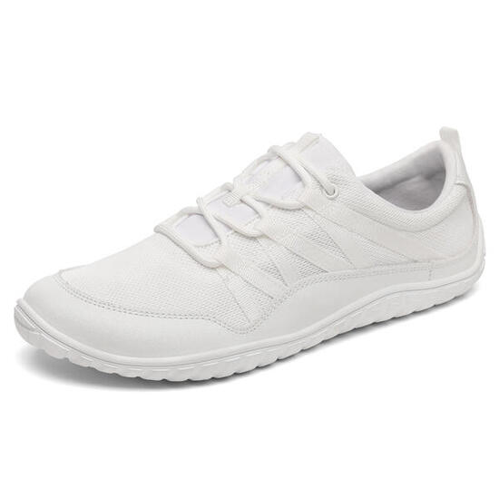 Zapatillas barefoot montaña y trekking Adulto Saguaro Forestep I blanco - CD