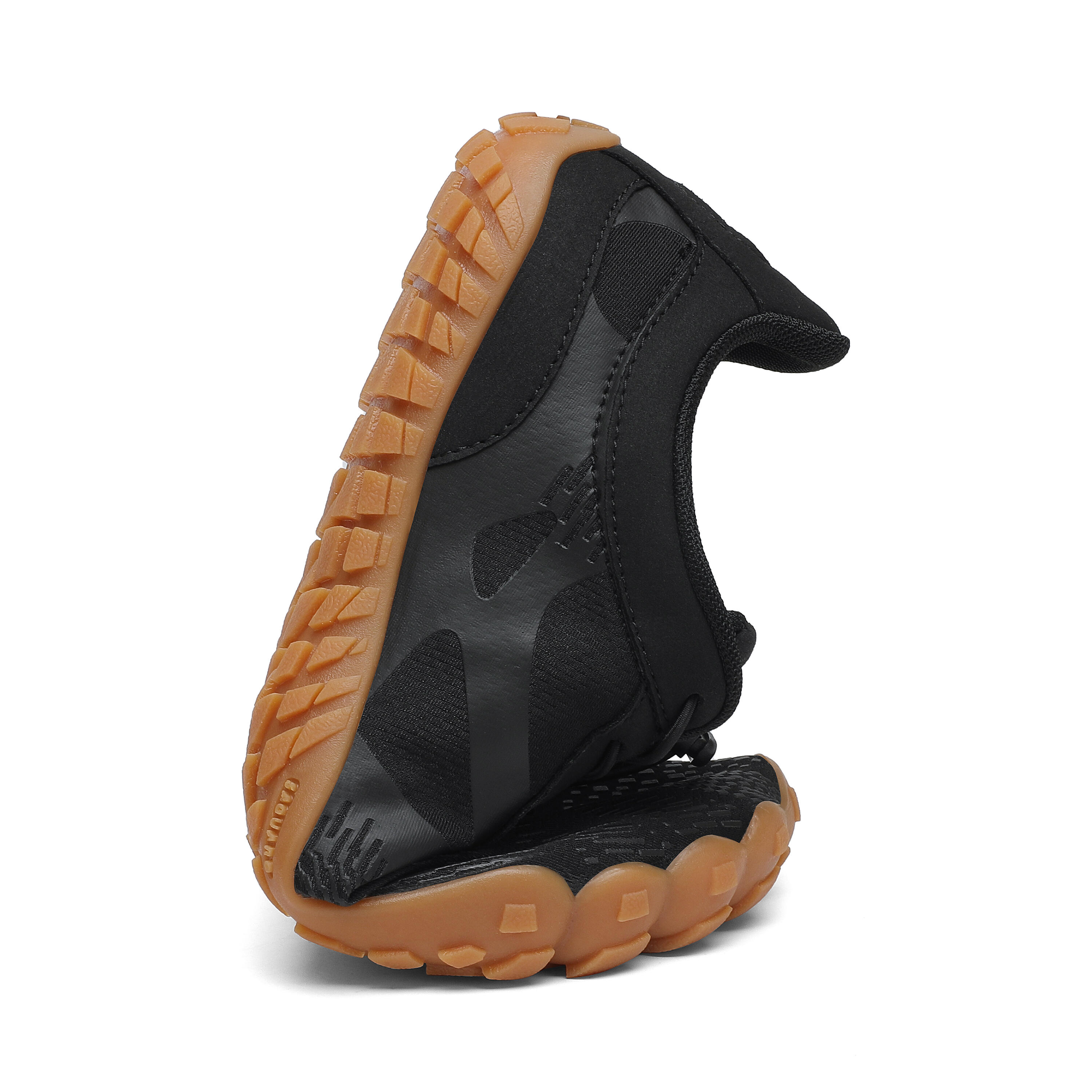 Zapatillas barefoot Adulto Saguaro Vitality III negro y caqui - CD 4/5