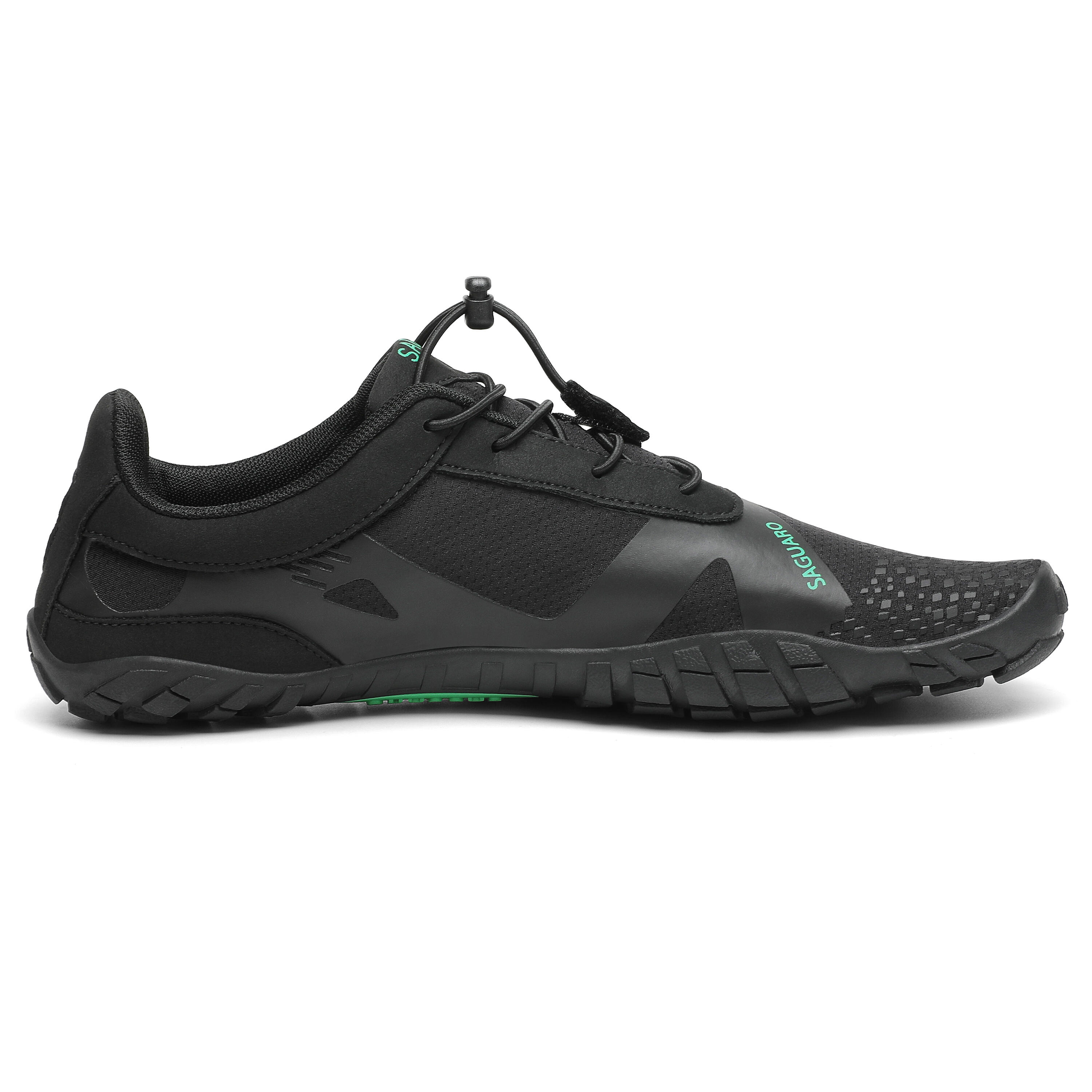 Zapatillas barefoot Saguaro Vitality III Unisex - negro 2/5