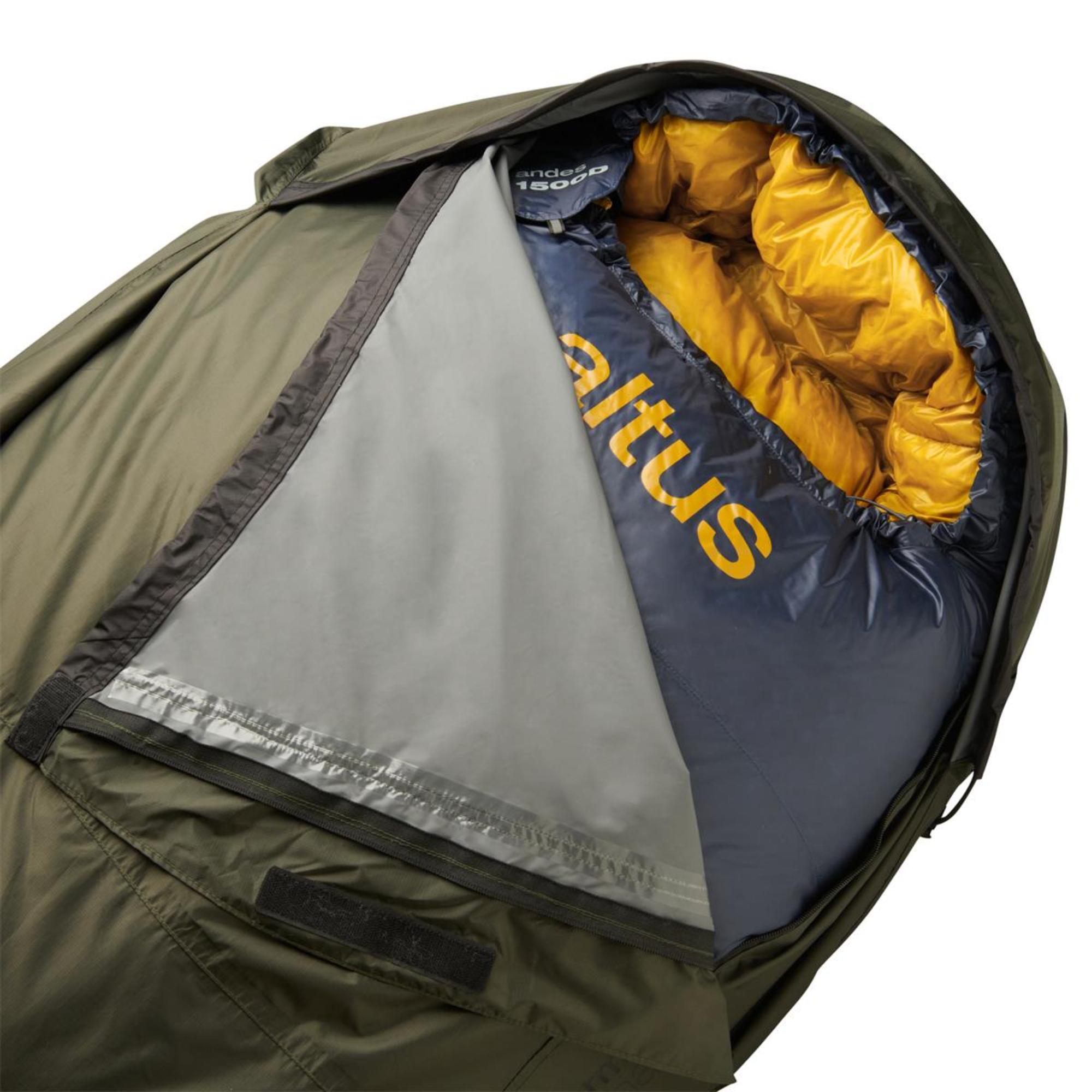 Funda de sac de dormir tipus mòmia impermeable Altus Vivac Norman 2/5