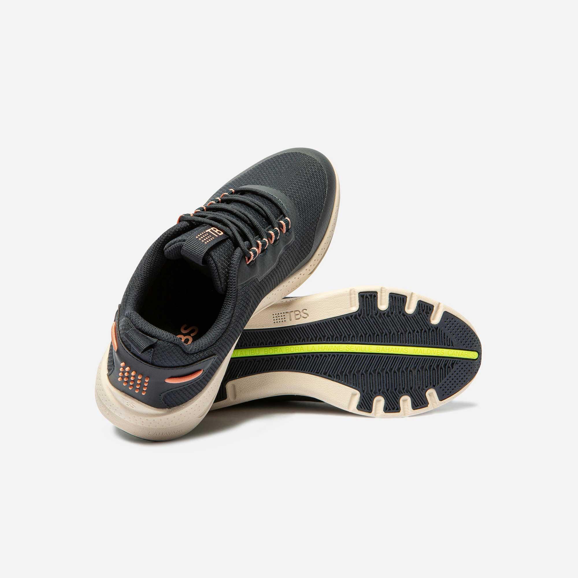 basket marche sportswear TBS JAZZEVO femme marine 2/4