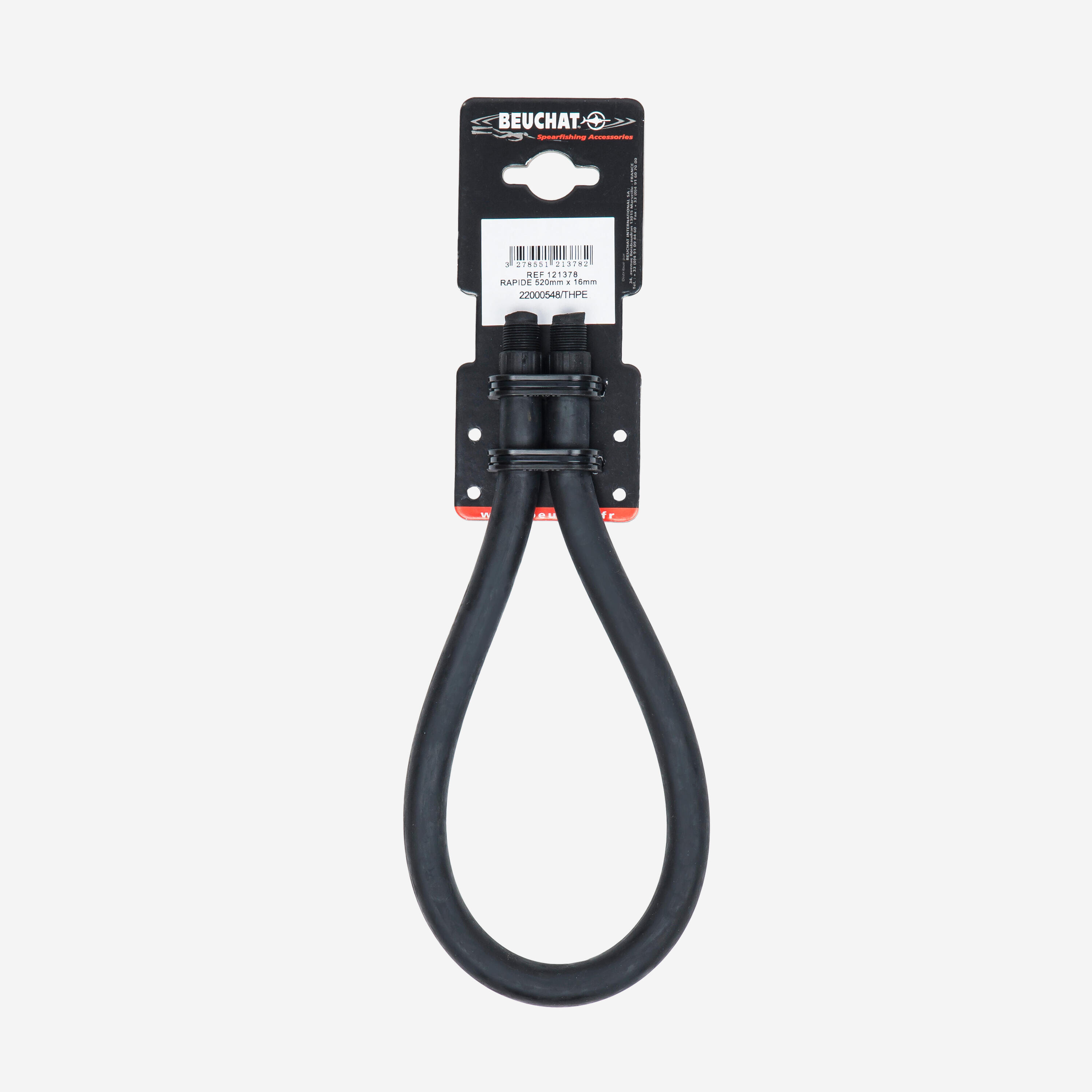 BEUCHAT Enkele snelspanband voor harpoengeweer 90 cm Ø 16 mm 52 cm