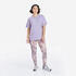 Women's Oversize T-Shirt 520- Smoked Purple