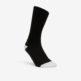 Chaussettes de handball adulte - 1 paire H500 HIGH noir / blanc