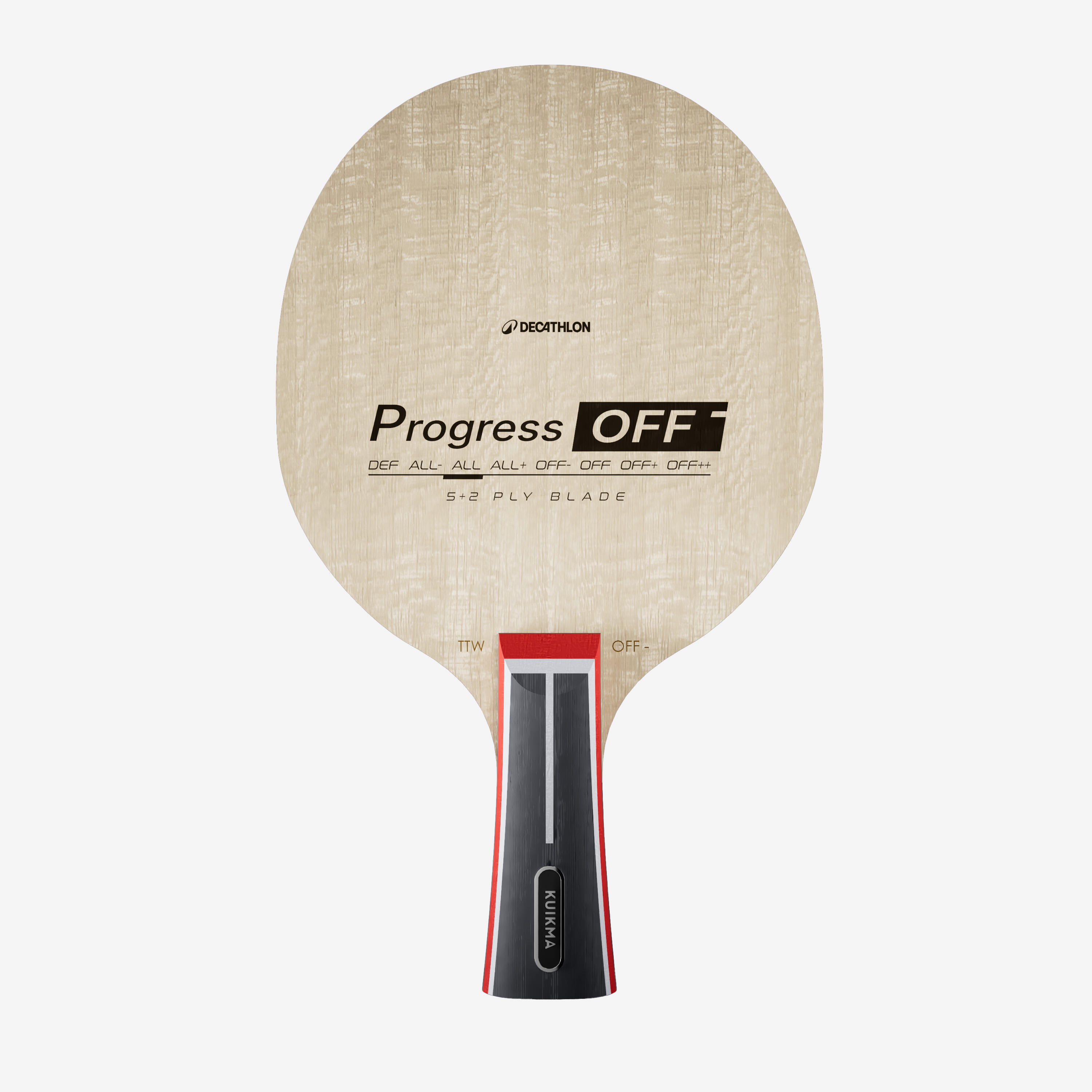 KUIKMA Raketa na stolný tenis TTW Progress OFF- Shakehand