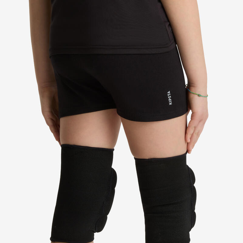 CALÇÕES DE VOLEIBOL V100 MENINA PRETO