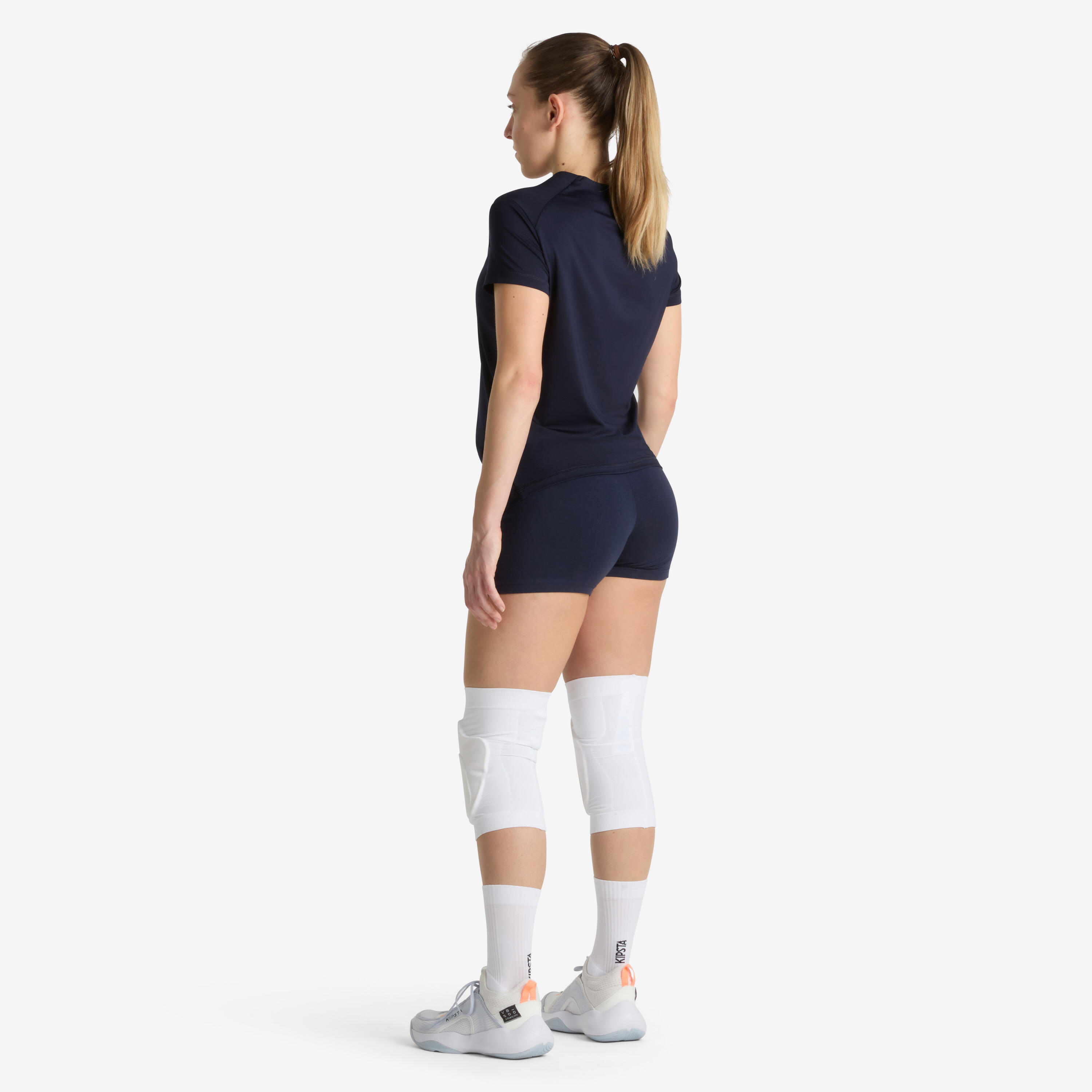 Volleybalshort dames V100 marineblauw 6/6