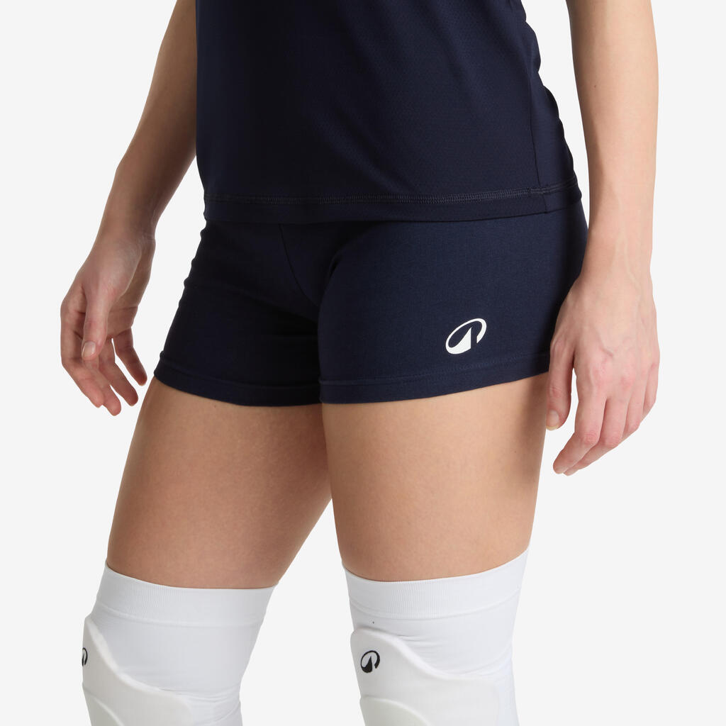 Γυναικείο σορτσάκι για βόλεϊ V100 - Navy