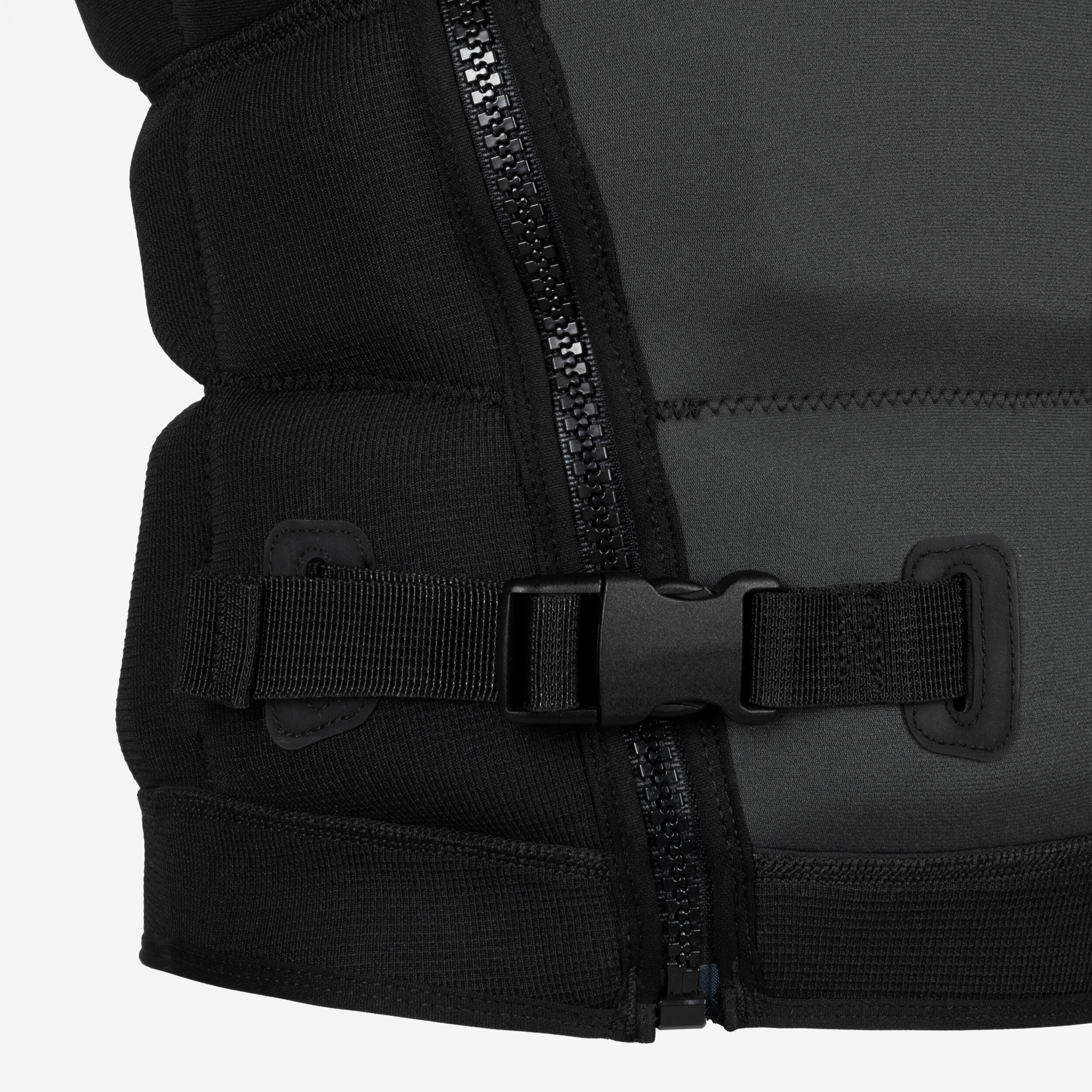 Prallschutz- und Auftriebsweste 50 N lang Herren 500 schwarz 6/13
