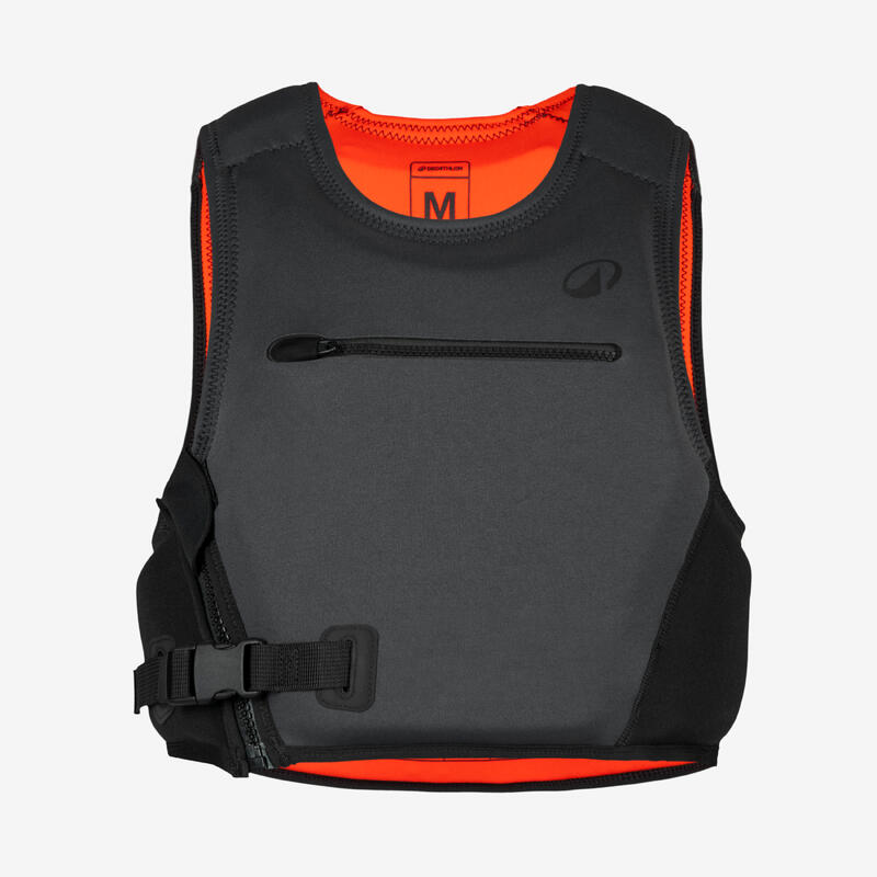 Gilet d'impact et d'aide à la flottabilité 50N court - 500 noir