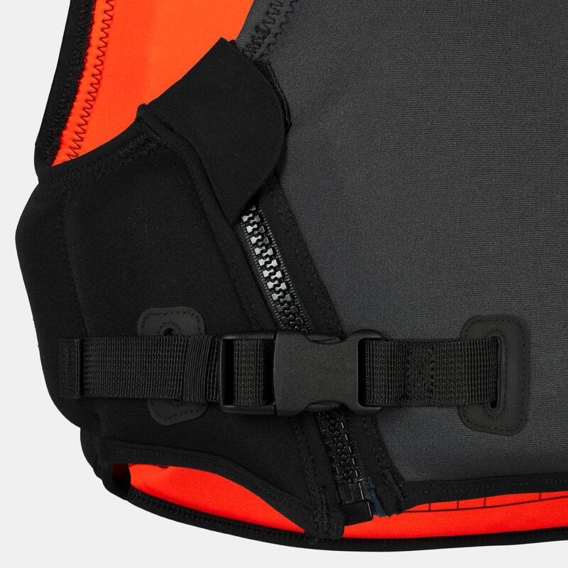 Gilet d'impact et d'aide à la flottabilité 50N court - 500 noir