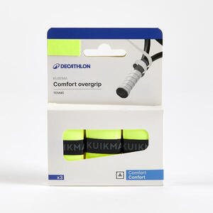 Overgrips de tenis confort amarillo lote de 3
