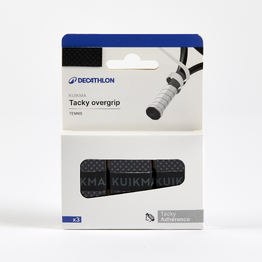SURGRIP DE TENNIS TACKY  NOIRLOT DE 3