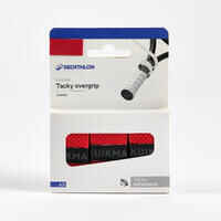 Tacky Tennis Overgrip Tri-Pack - Red