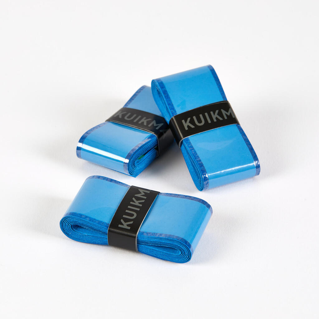 מארז שלוש רצועות אוברגריפ סופגות לטניס - כחול