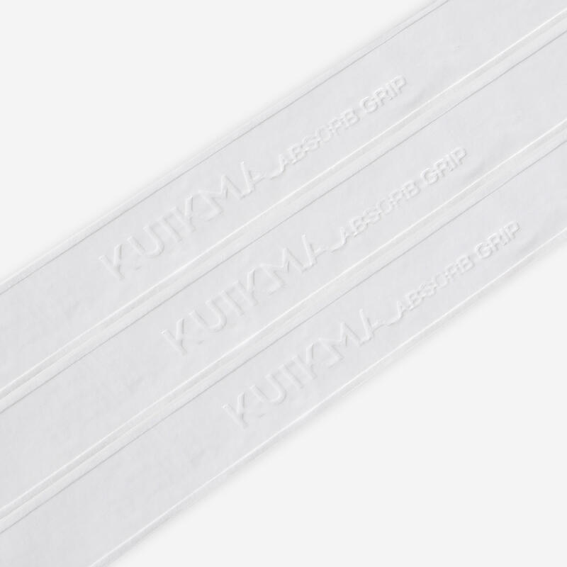 Overgrip de tenis, absorbant Alb - Set de 3