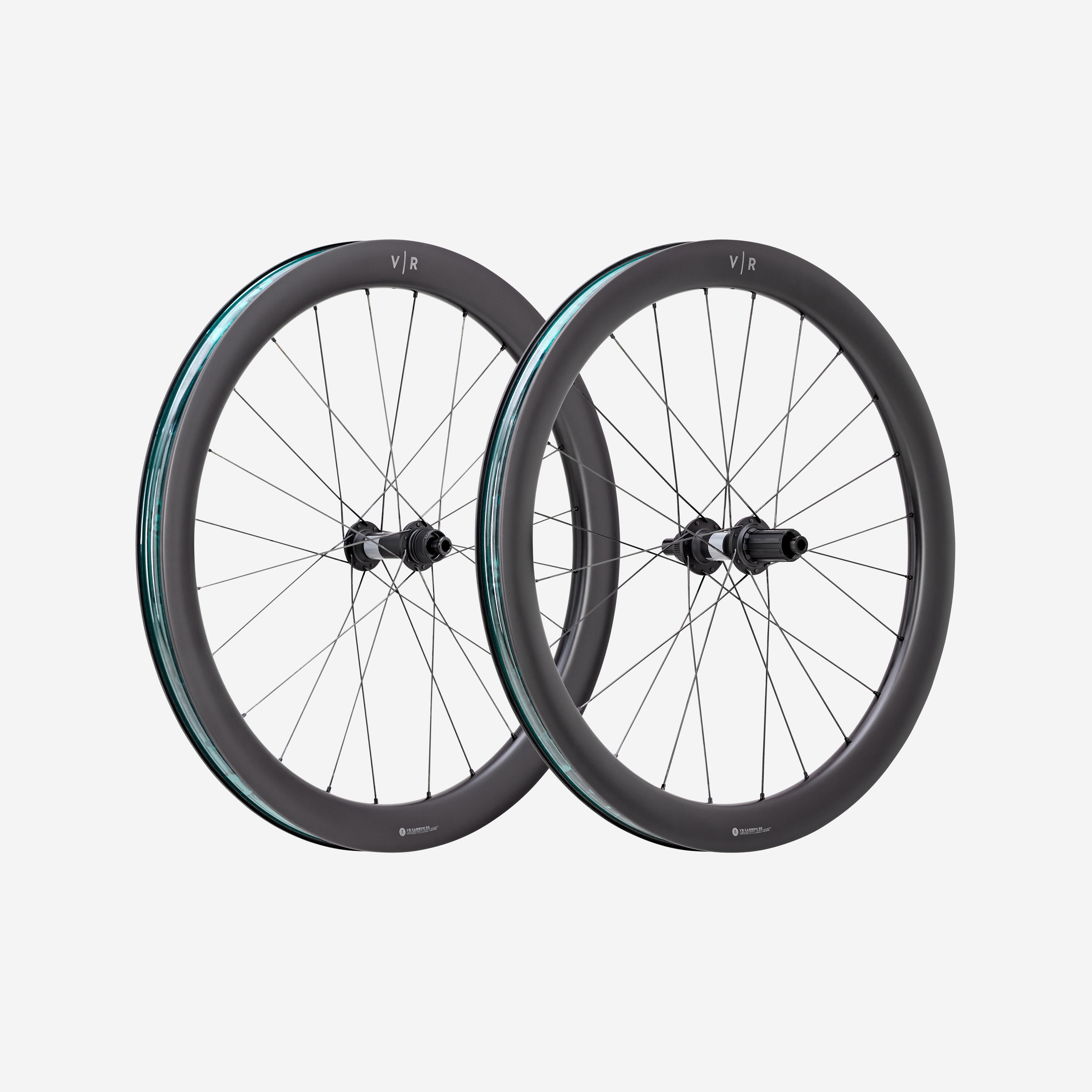 VAN RYSEL Laufradsatz Carbon Rennrad Gravel Van Rysel VR 50 Shimano 