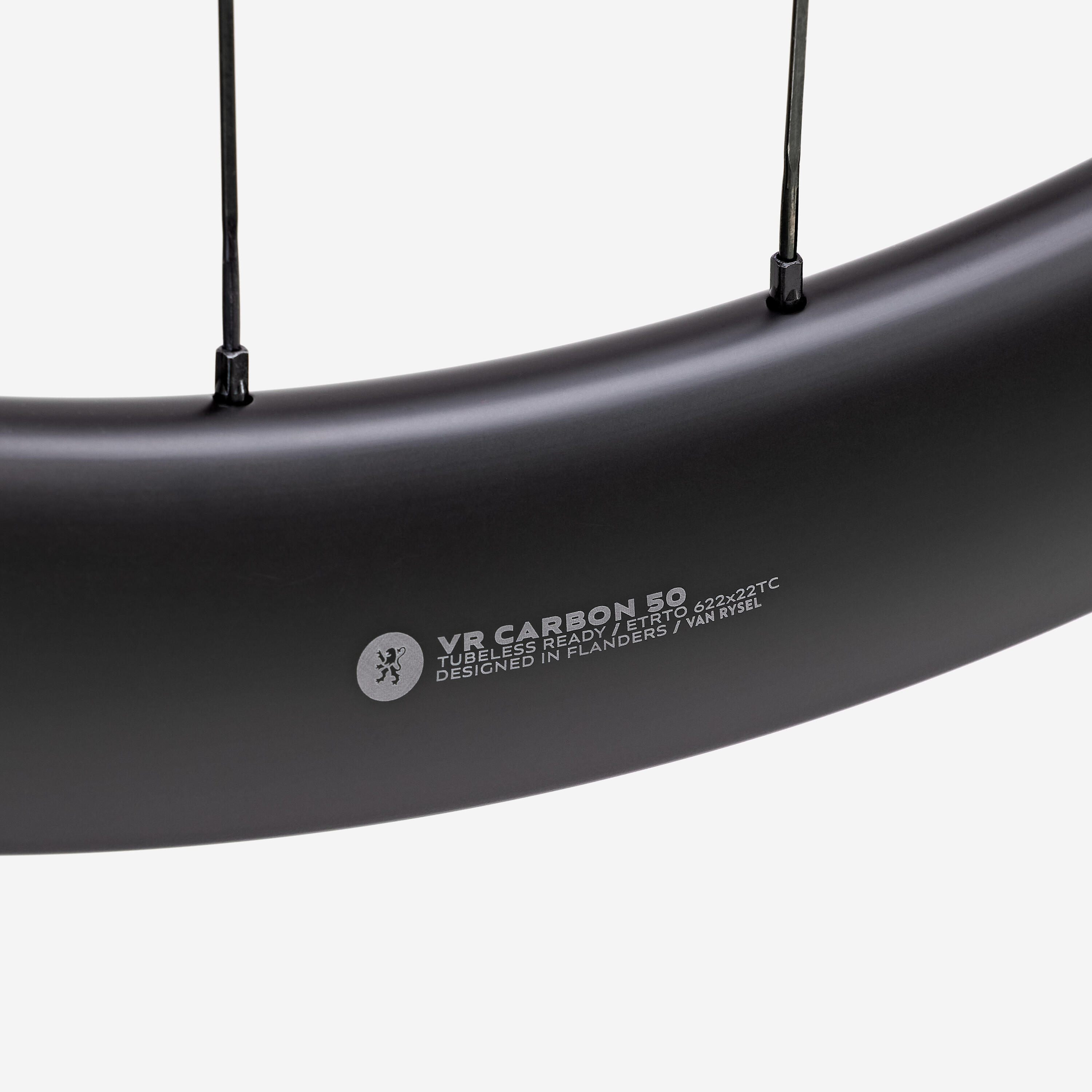 VAN RYSEL VR 50 CARBON TUBELESS DISC BRAKE WHEELSET COMPATIBLE WITH SRAM XDR 5/5