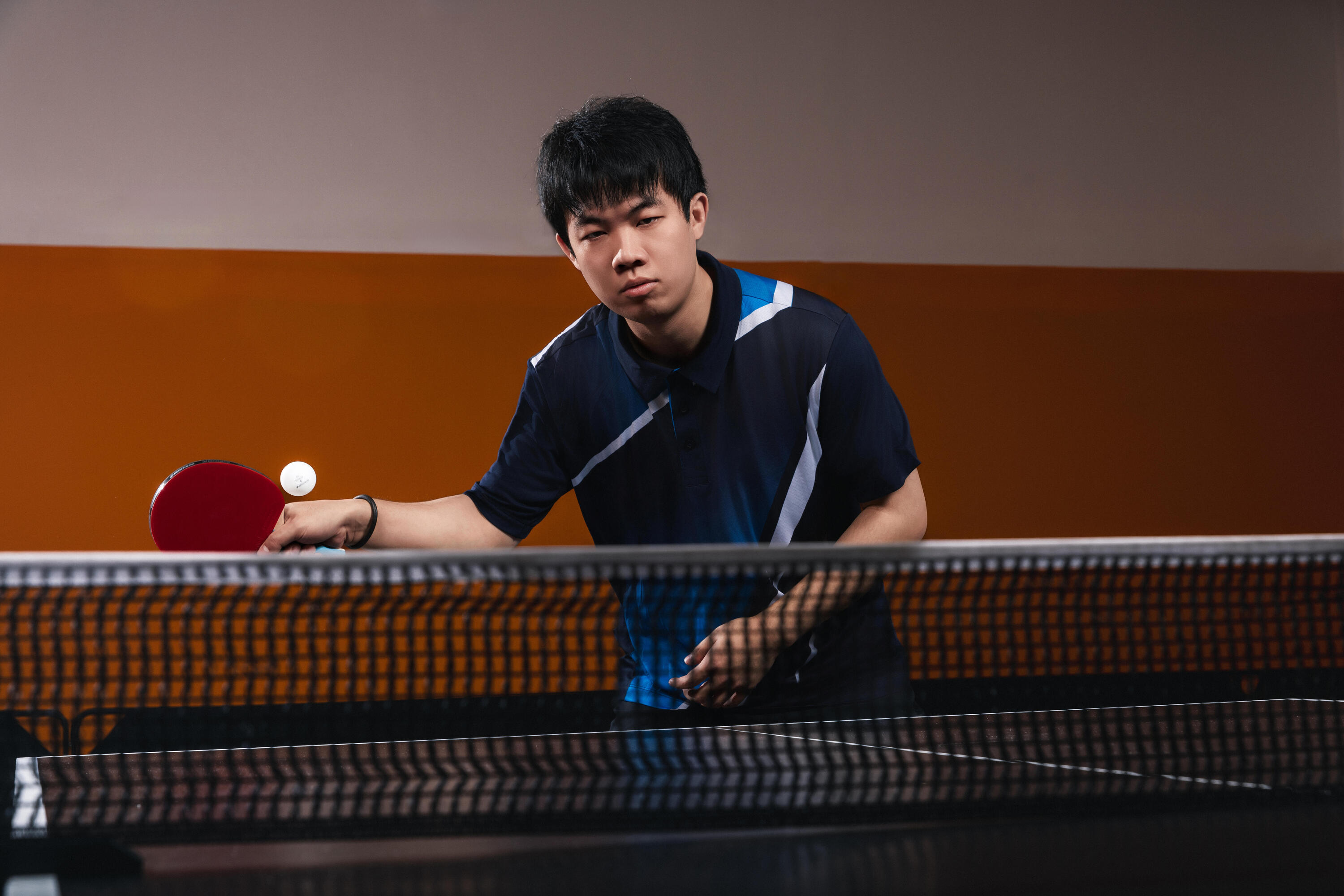 Ensemble tennis de table  –2 raquettes 3 balles- TTR100 polyvalente 3* ITTF Club 10/14