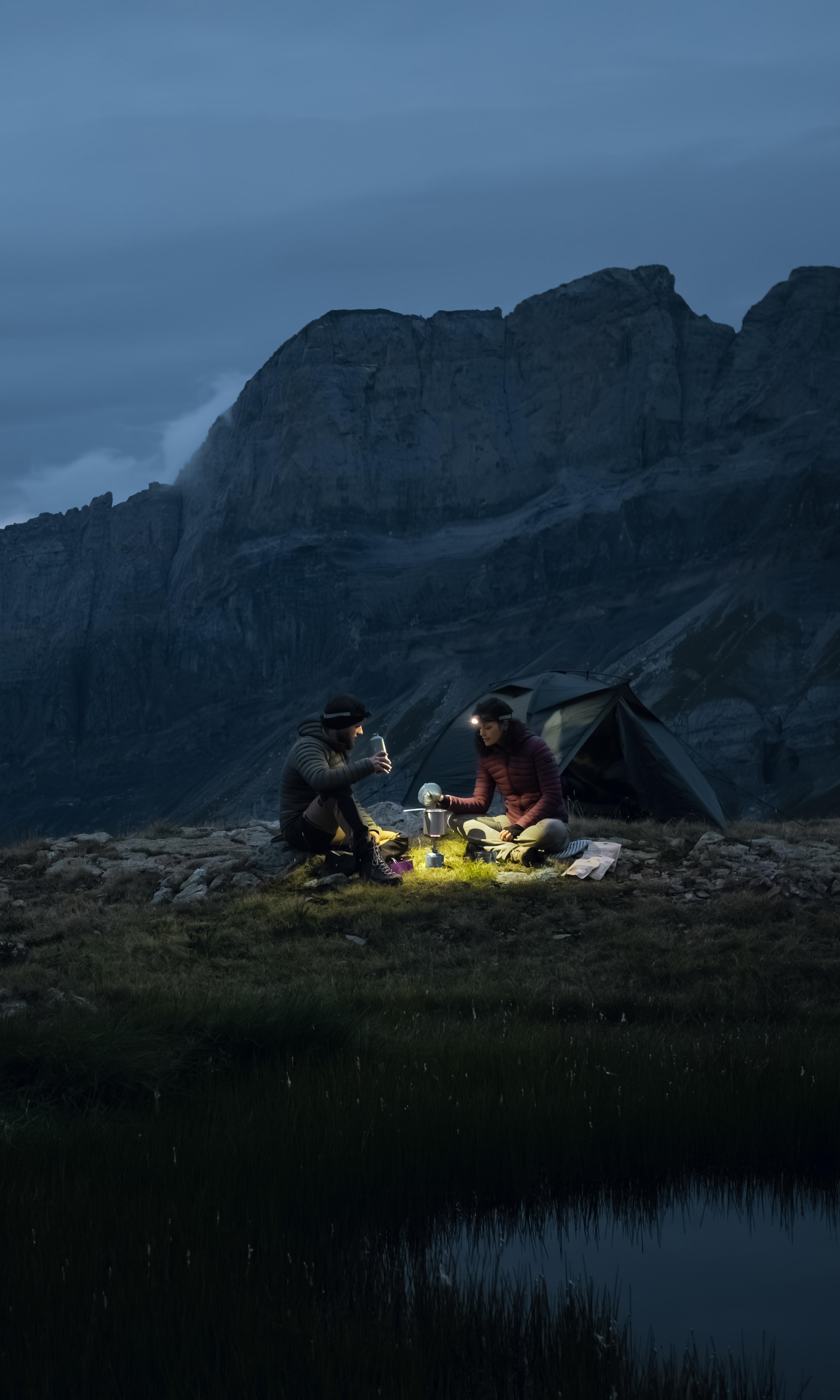 Tente dôme de randonnée 2 personnes, MT 500 - SIMOND