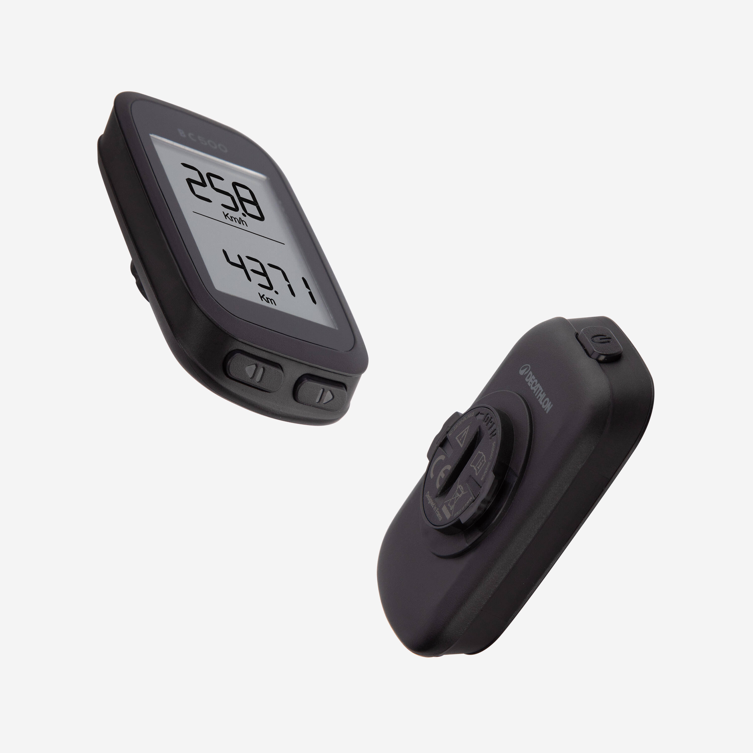 Wireless Bike Cyclometer Van Rysel 500 - Black -  4
