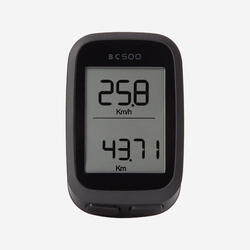 Compteur vélo van rysel BC 500 sans fil noir