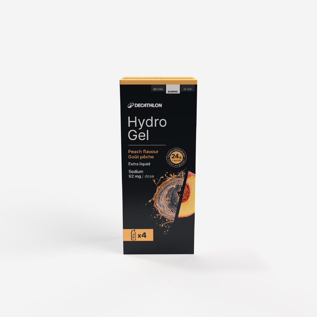 Energijski gel HYDRO GEL (breskev, 4 x 53 ml)