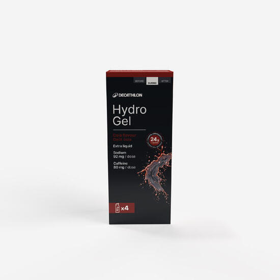 Hydrogel énergétique avec caféine cola, 4x53ml