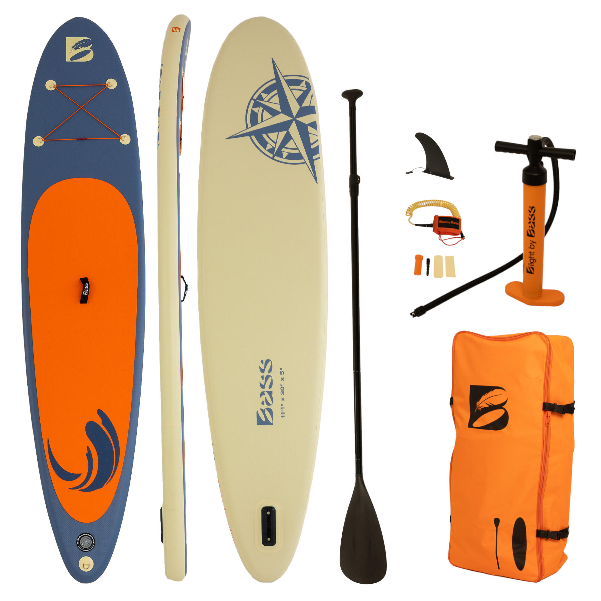 Zestaw z deską SUP B LIGHT BASS 338cm 11'1 1/15