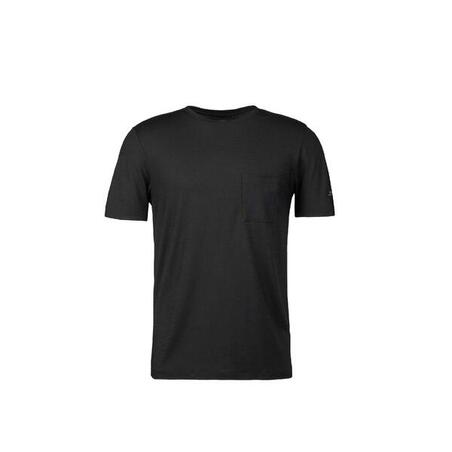 Футболка чоловіча з мериносової вовни чорна