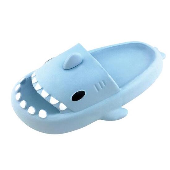 Chanclas niños Sharklas tiburón azul