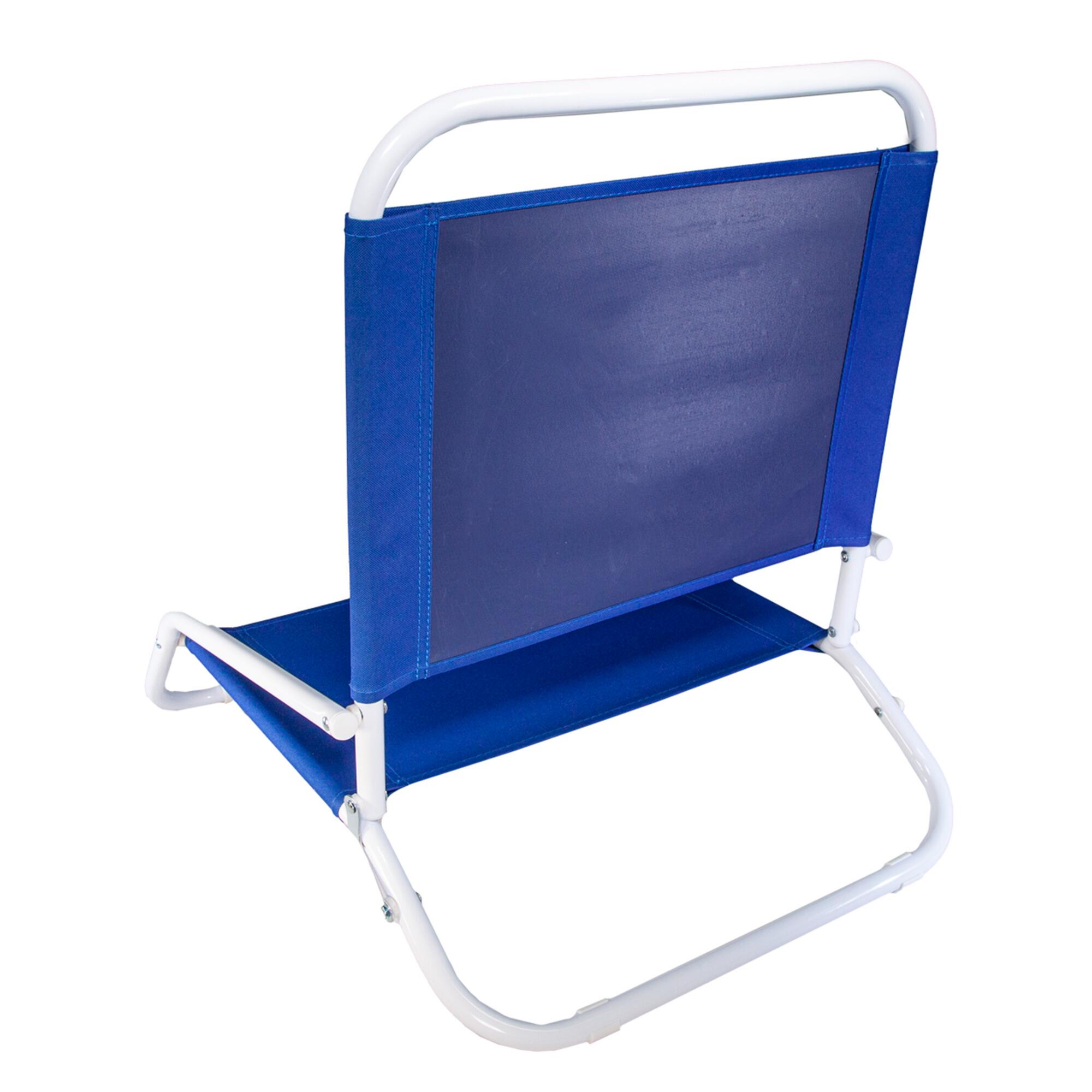 Sedia mare compatta, pieghevole e leggera 66x54x10 cm 7/11
