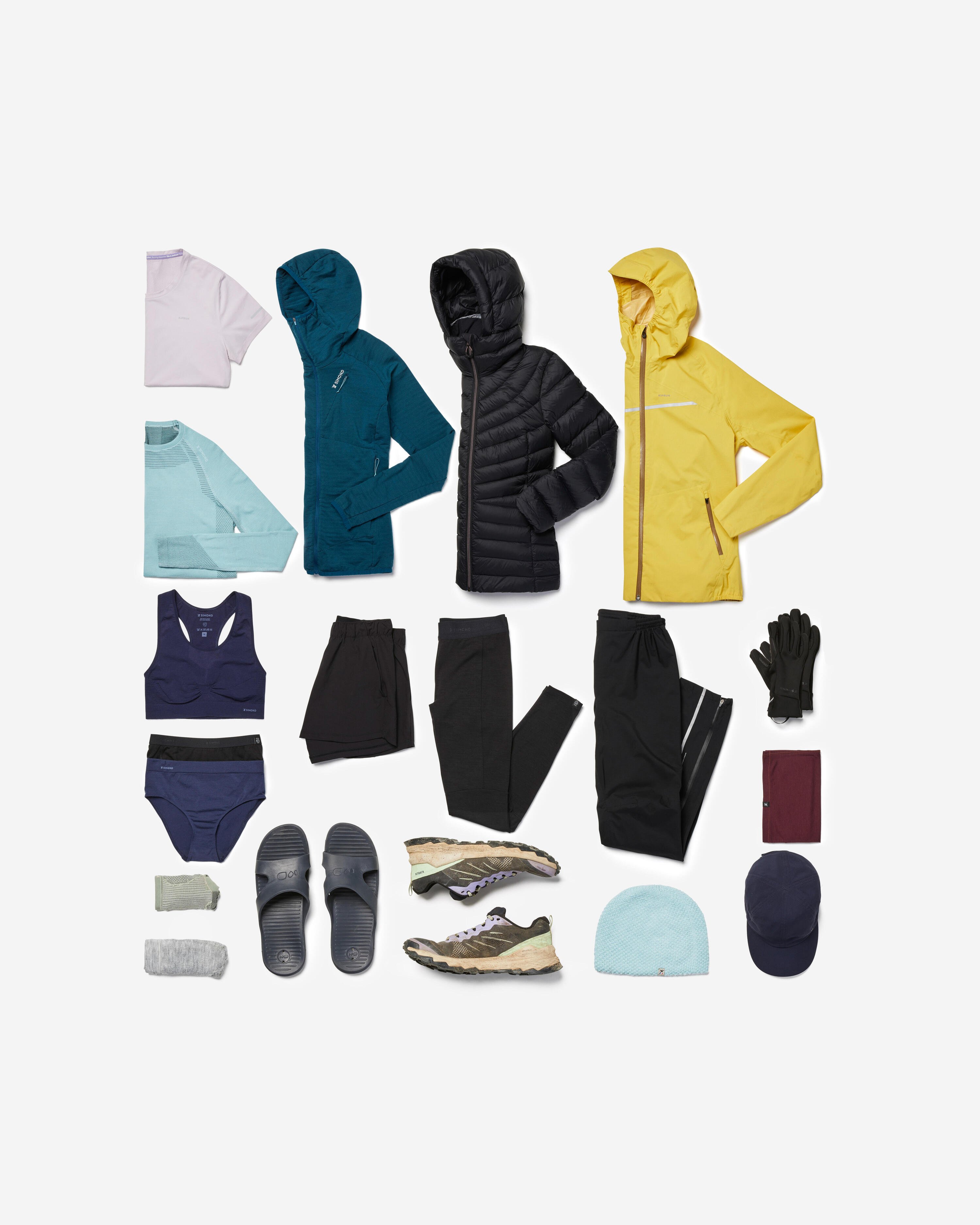 Vêtements de rechange et accessoires pour le froid